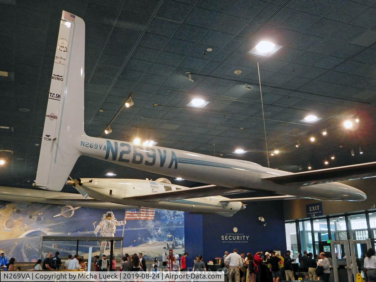 N269VA, Voyager Aircraft Inc Voyager 76 C/N 001, At the Air Space Museum, DC