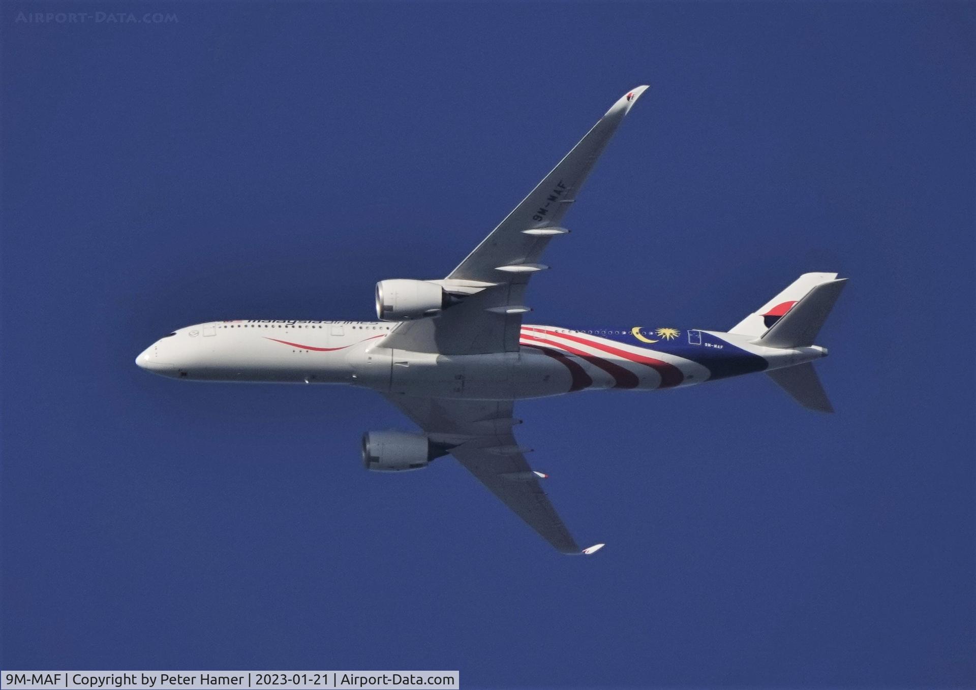9M-MAF, 2017 Airbus A350-941 C/N 203, Heathrow