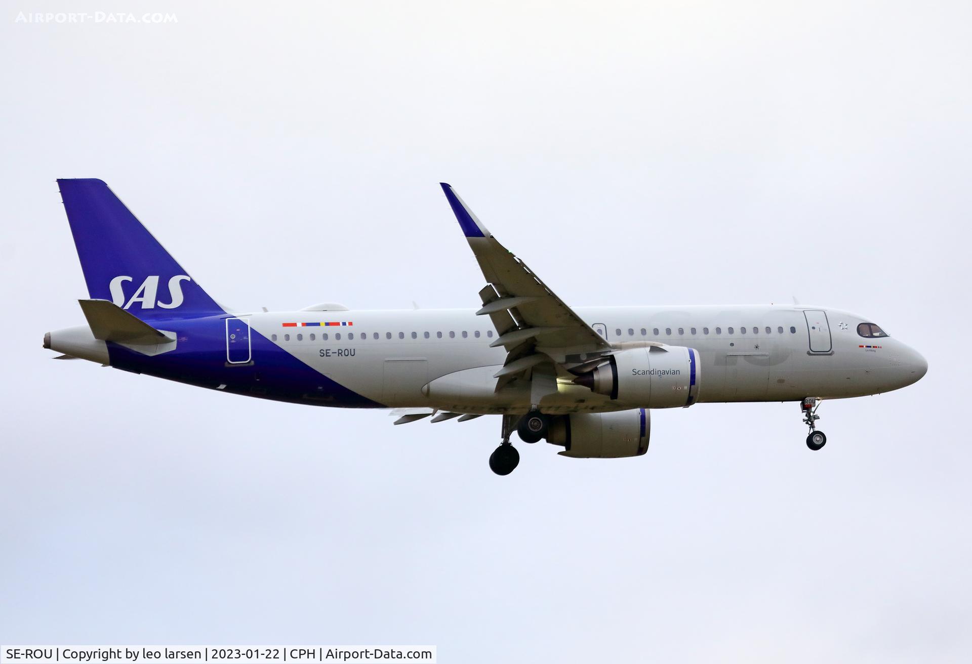 SE-ROU, 2019 Airbus A320-251N C/N 9262, Copenhagen 22.1.2023