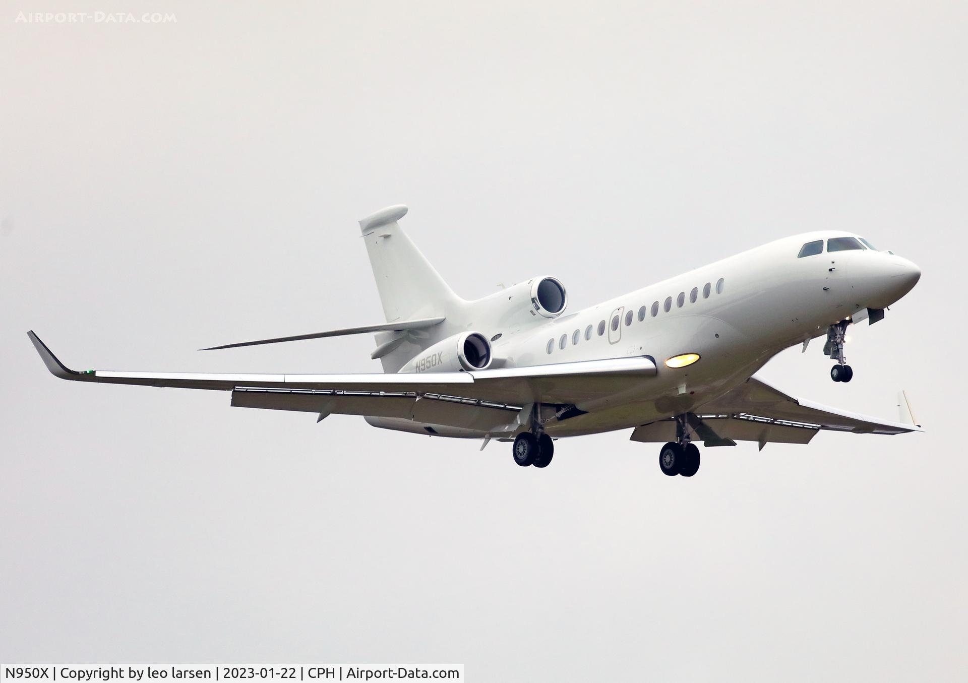 N950X, 2011 Dassault Falcon 7X C/N 131, Copenhagen 22.1.2023