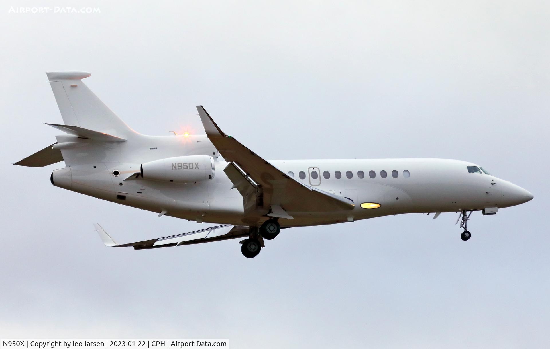 N950X, 2011 Dassault Falcon 7X C/N 131, Copenhagen 22.1.2023