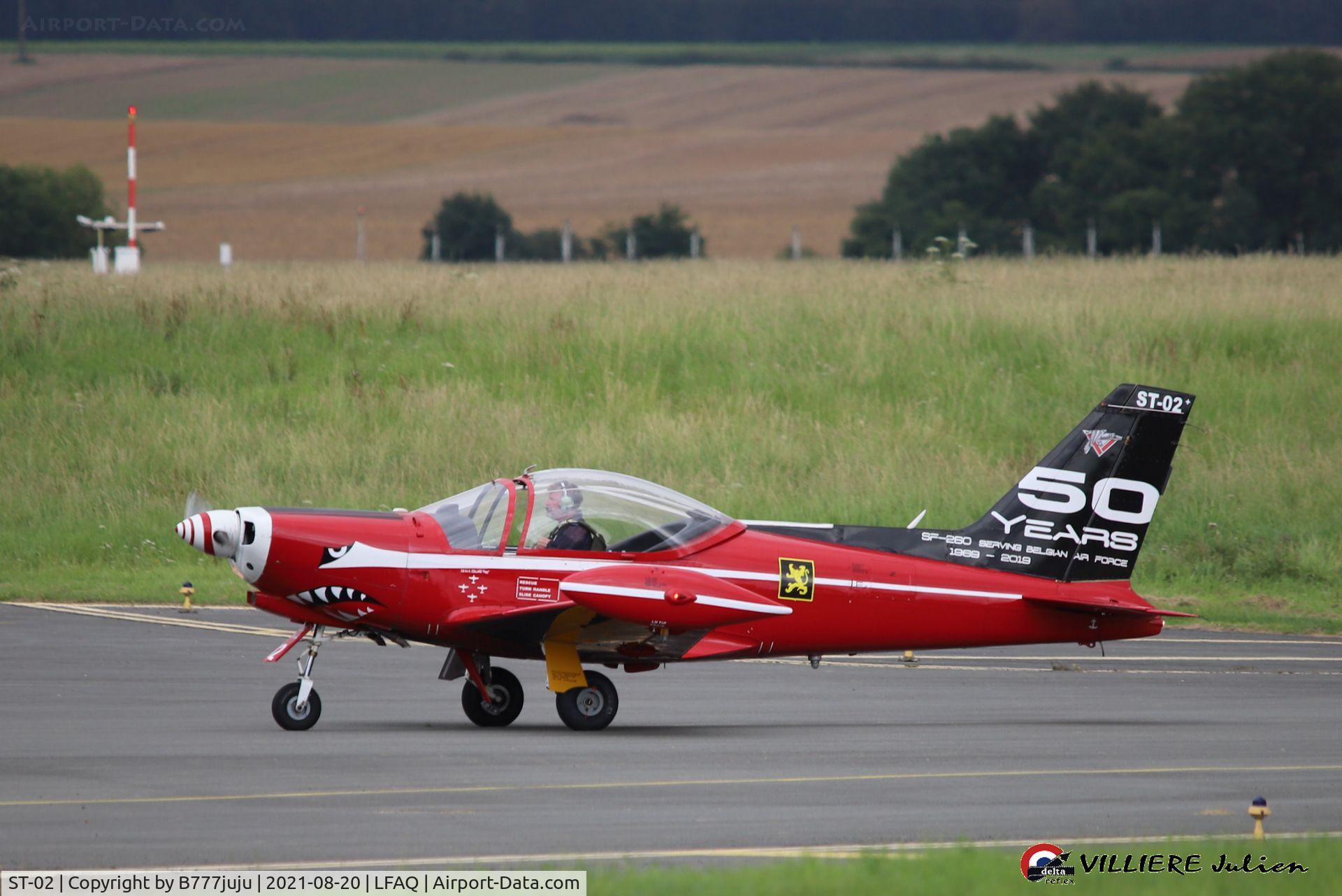 ST-02, SIAI-Marchetti SF-260M C/N 10-02, during Albert Airshow