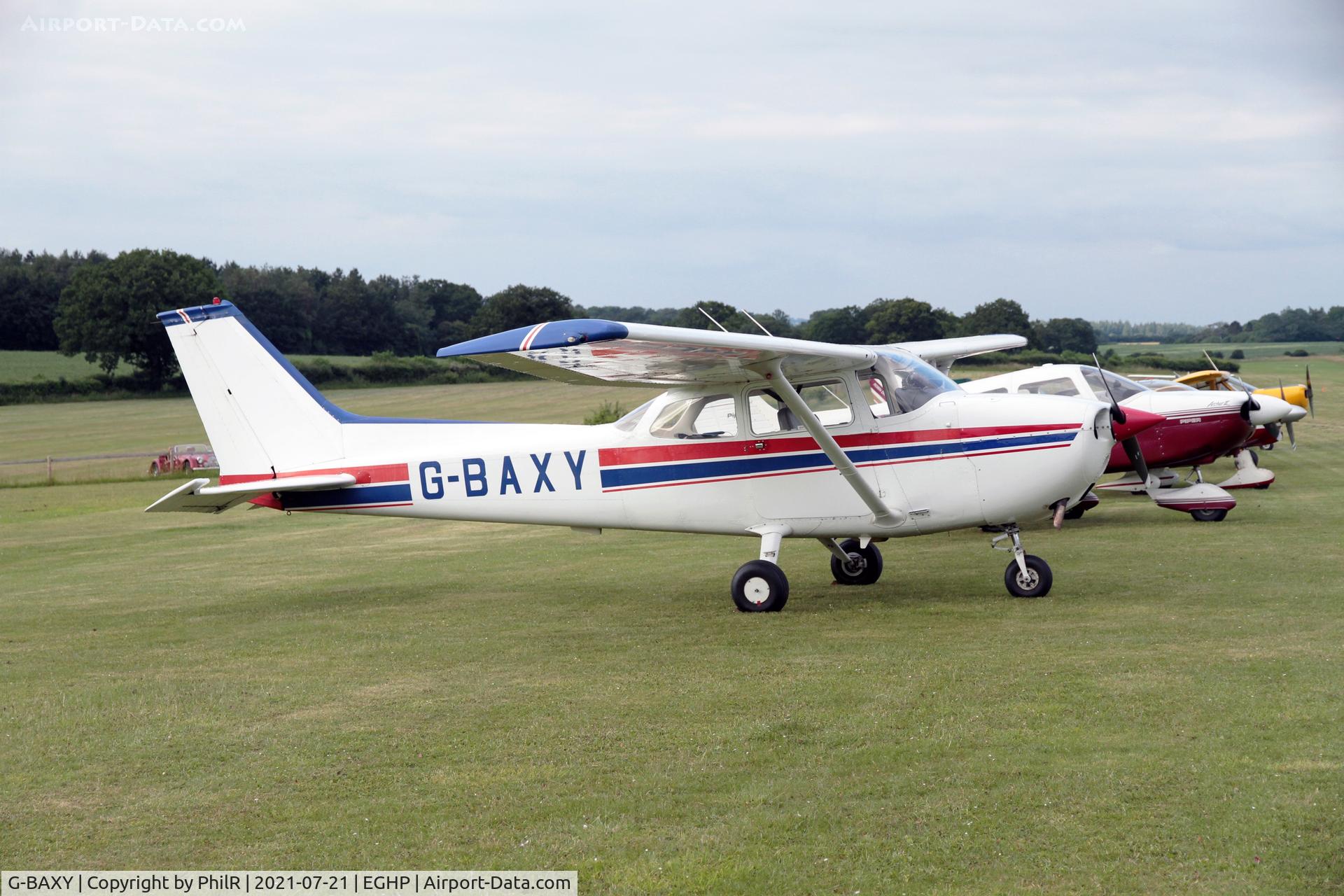 G-BAXY, 1972 Reims F172M ll Skyhawk C/N 0905, G-BAXY 1973 Reims Cessna F172M Skyhawk Popham(1)