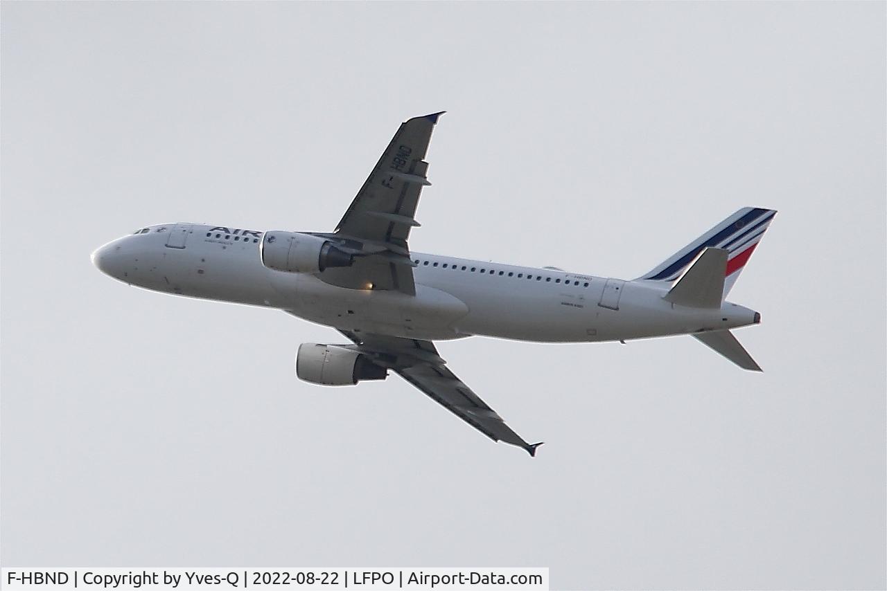 F-HBND, 2011 Airbus A320-214 C/N 4604, Airbus A320-214, Climbing from rwy 24, Paris-Orly Airport (LFPO-ORY)