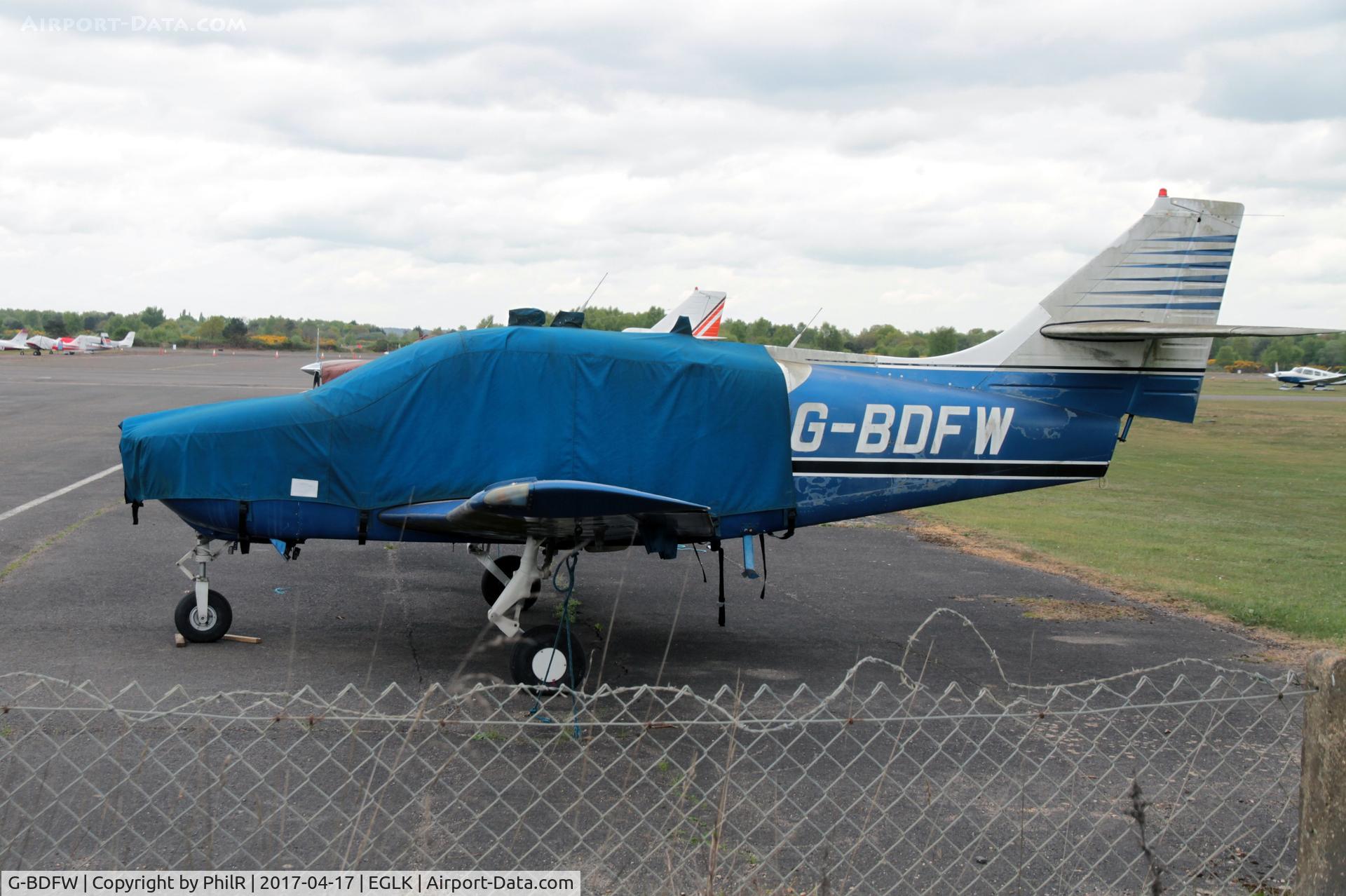 G-BDFW, 1975 Rockwell International 112 Commander C/N 308, G-BDFW 1975 Rockwell 112 Commander  Blackbushe