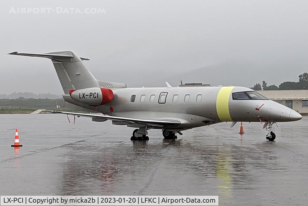 LX-PCI, 2022 Pilatus PC-24 C/N 277, Parked