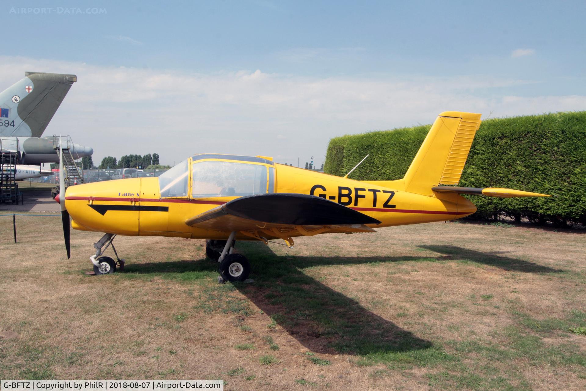 G-BFTZ, 1968 Socata MS-880B Rallye Club C/N 1269, G-BFTZ 1968 MS880B Rallye Club Newark Air Museum