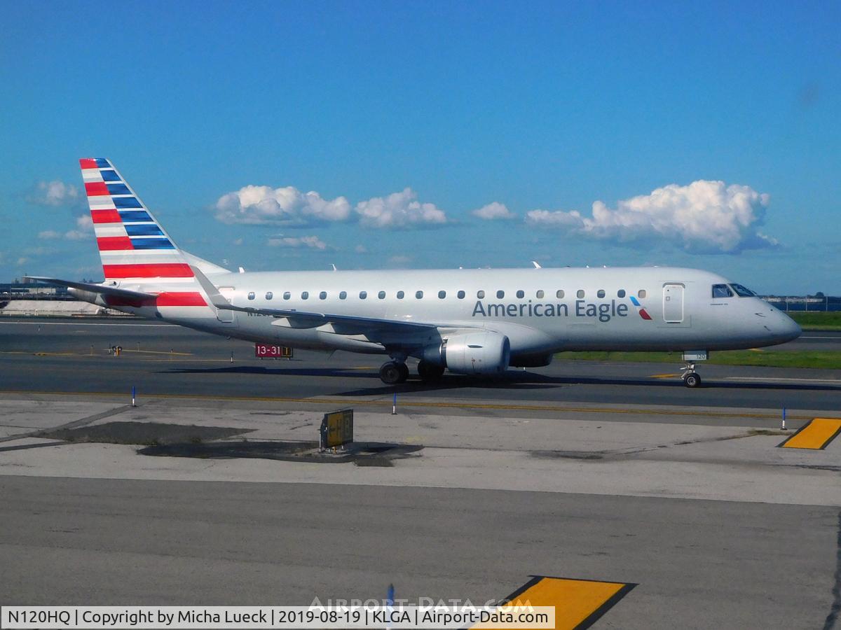 N120HQ, 2007 Embraer 175LR (ERJ-170-200LR) C/N 17000193, At La Guardia