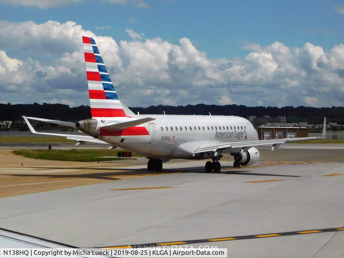 N138HQ, 2008 Embraer 175LR (ERJ-170-200LR) C/N 17000234, At La Guardia