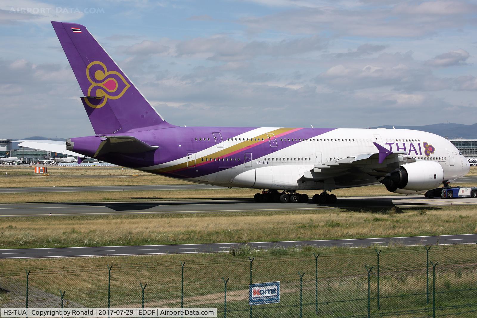 HS-TUA, 2012 Airbus A380-841 C/N 087, at fra