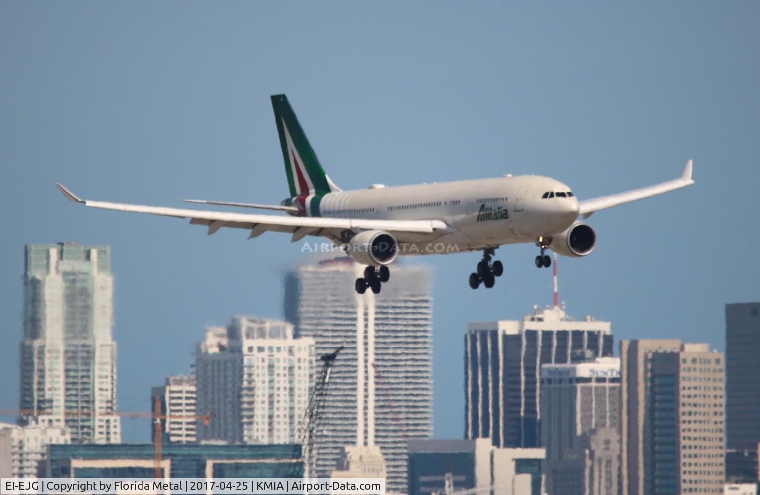 EI-EJG, 2010 Airbus A330-202 C/N 1123, Alitalia A332 zx