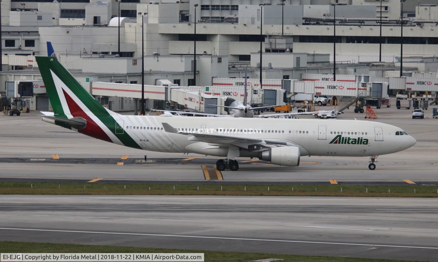 EI-EJG, 2010 Airbus A330-202 C/N 1123, Alitalia A332 zx