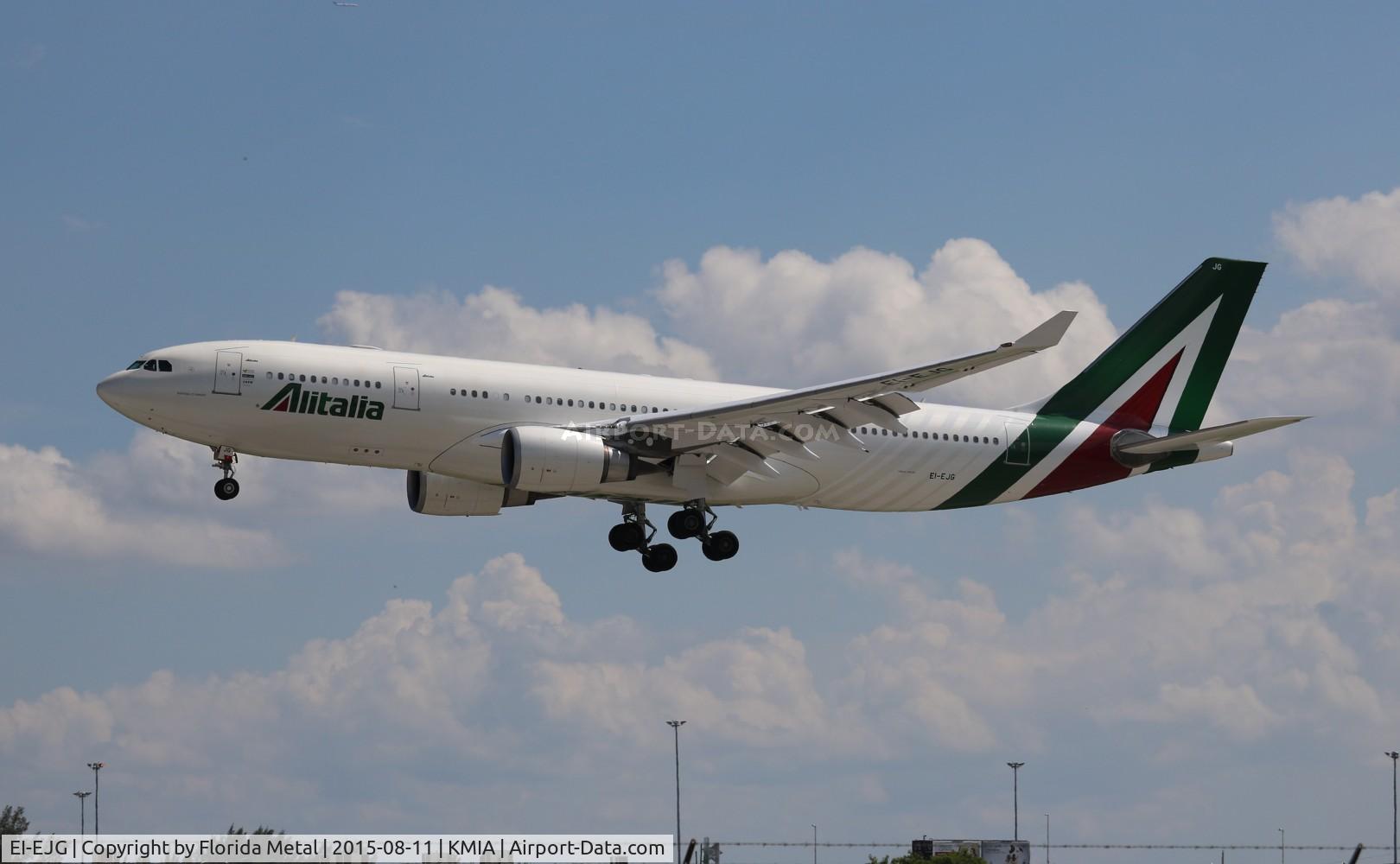 EI-EJG, 2010 Airbus A330-202 C/N 1123, Alitalia A332 zx