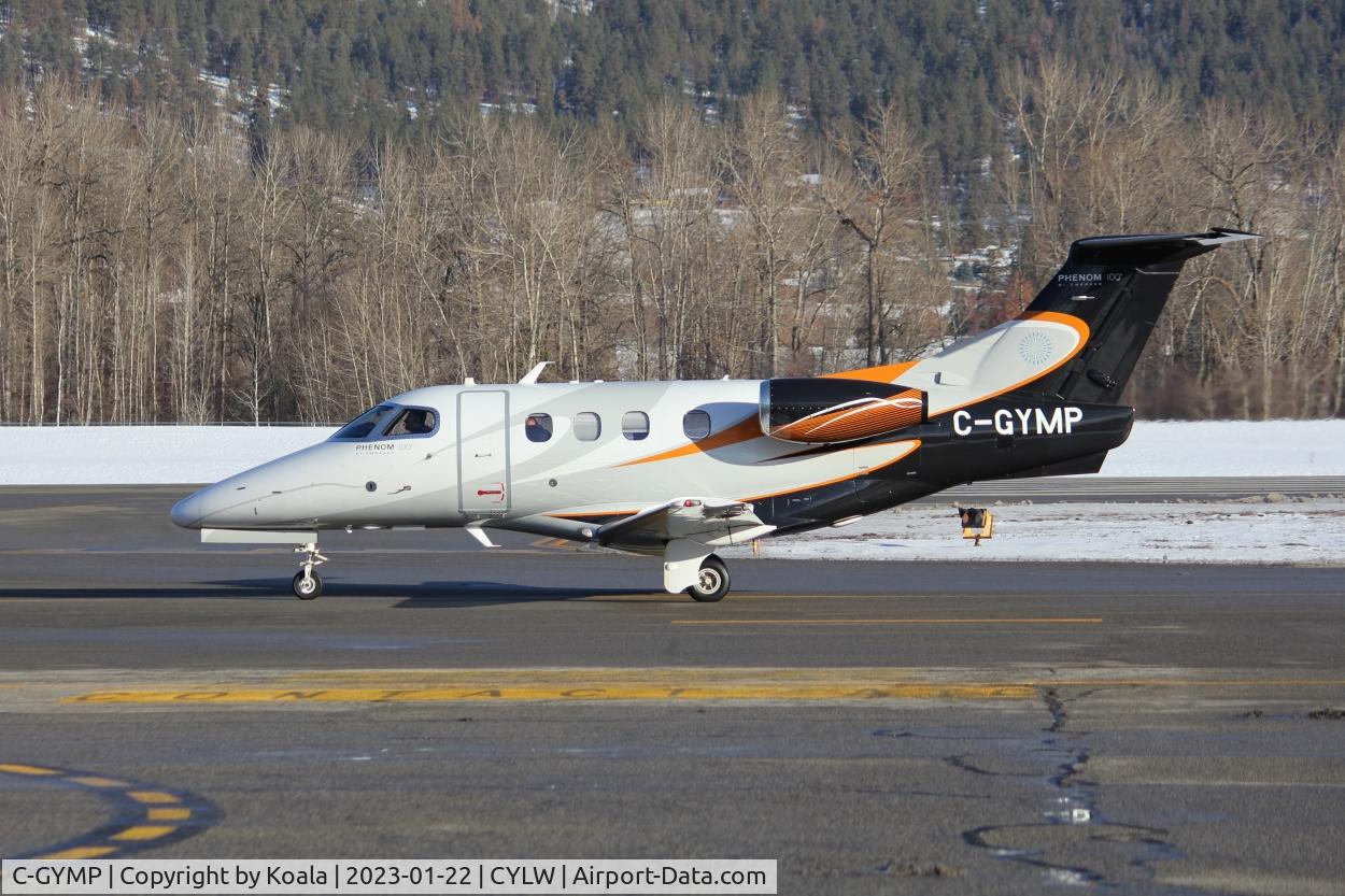 C-GYMP, 2010 Embraer EMB-500 Phenom 100 C/N 50000214, Arrival from Edmonton.