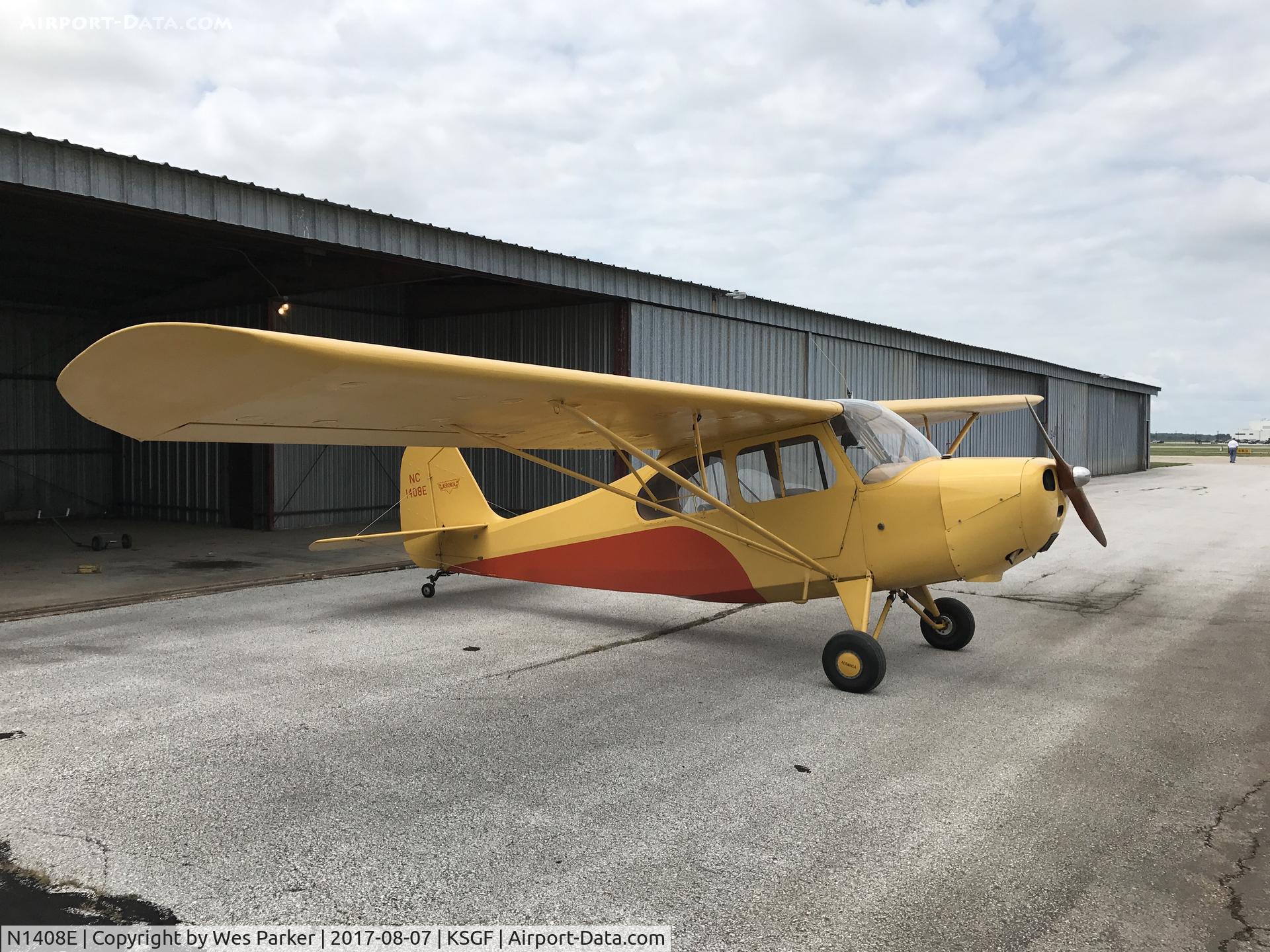 N1408E, 1946 Aeronca 7AC Champion C/N 7AC-4971, N1408E @ KSGF