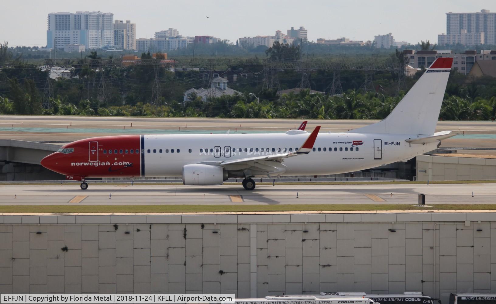 EI-FJN, 2016 Boeing 737-8JP C/N 41152, Norwegian 738 zx