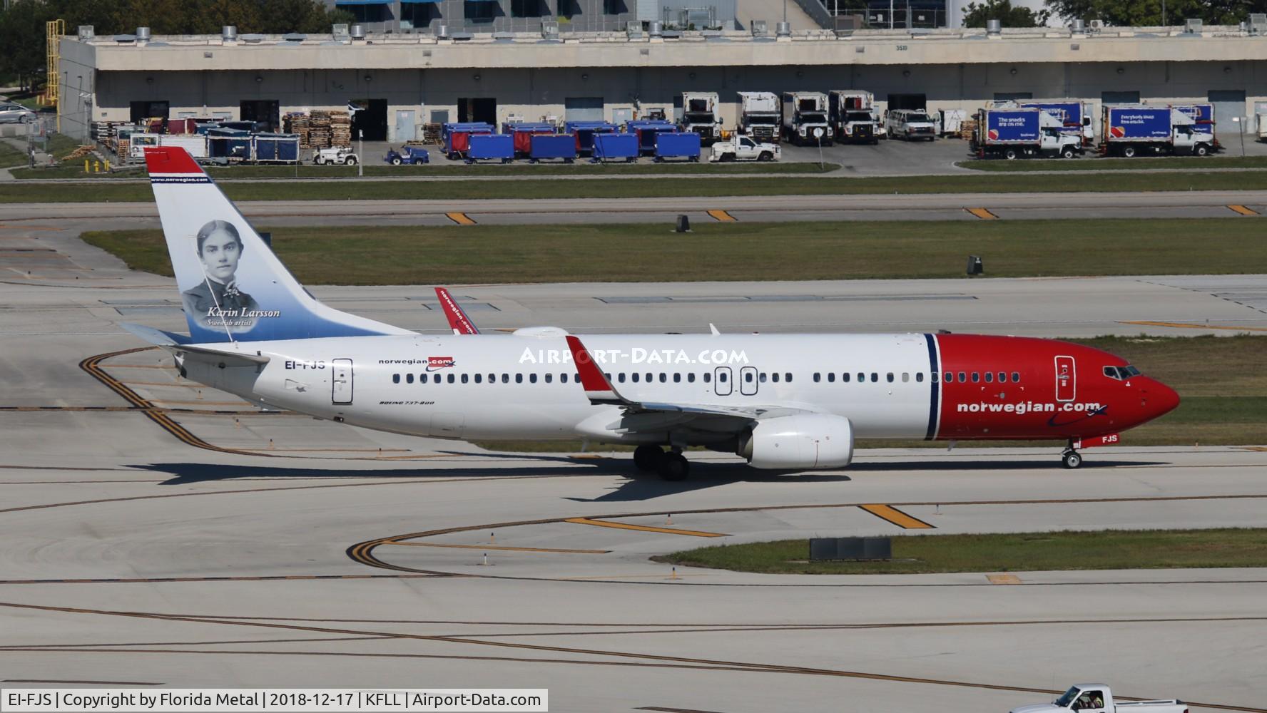 EI-FJS, 2016 Boeing 737-8JP C/N 41153, Norwegian 738 zx
