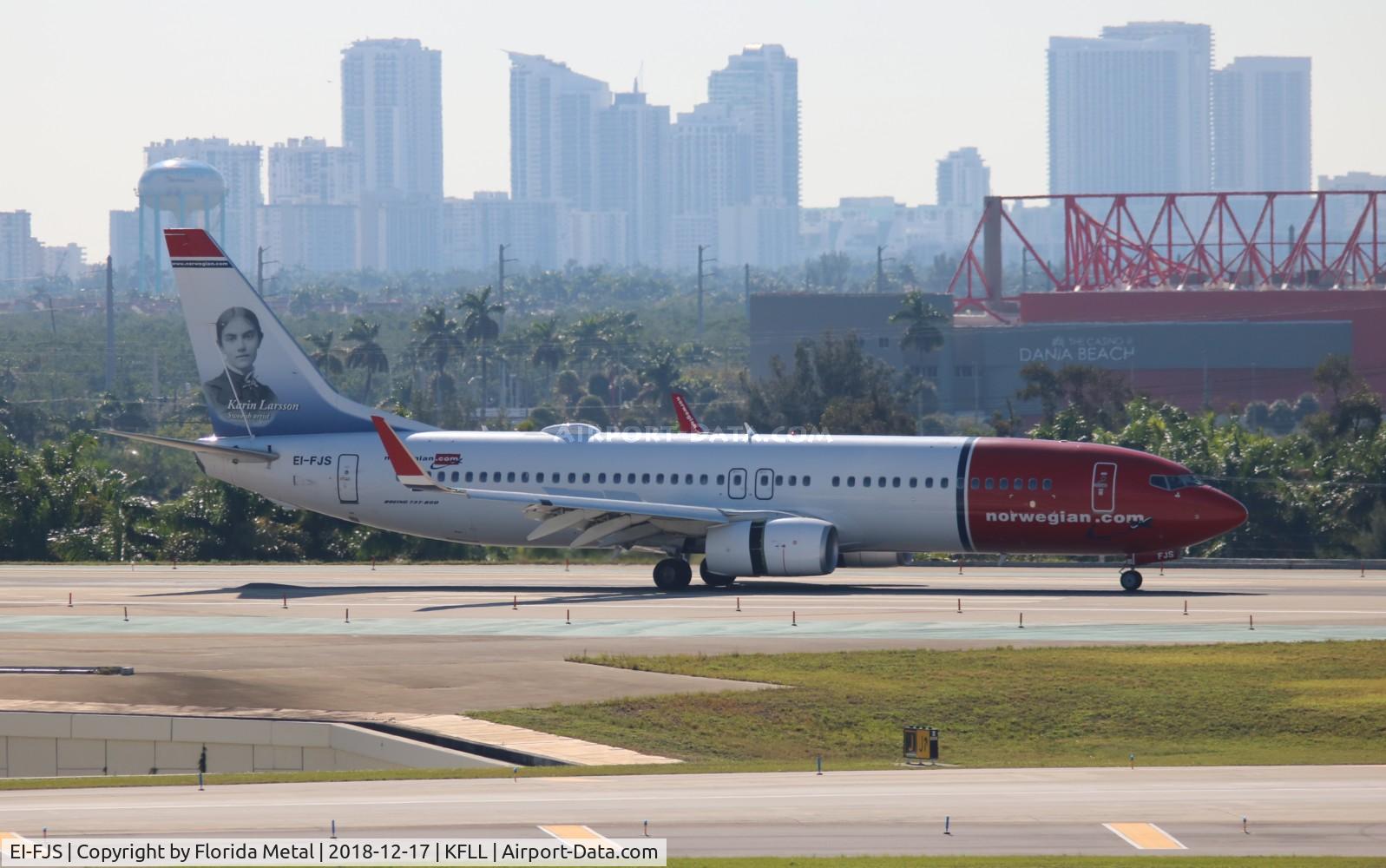 EI-FJS, 2016 Boeing 737-8JP C/N 41153, FLL 2018