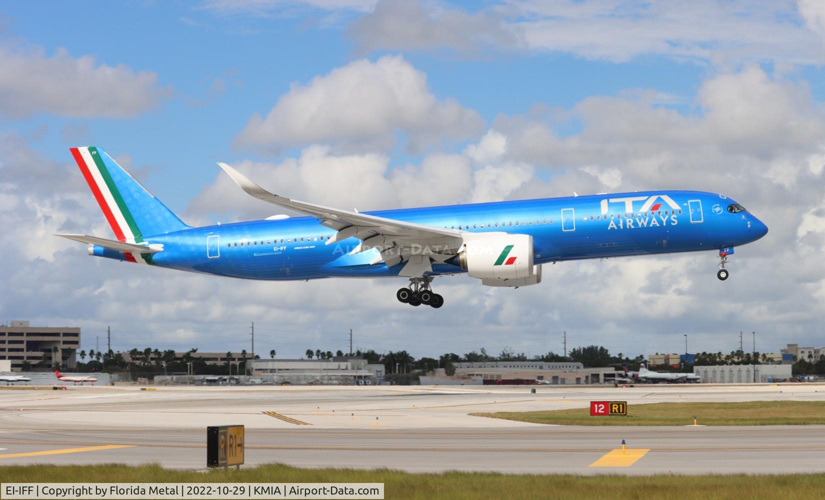 EI-IFF, 2022 Airbus A350-941 C/N 0283, ITA Airways A359