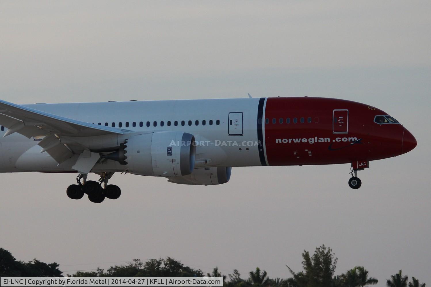 EI-LNC, 2013 Boeing 787-8 Dreamliner C/N 34795, Norwegian 788 zx