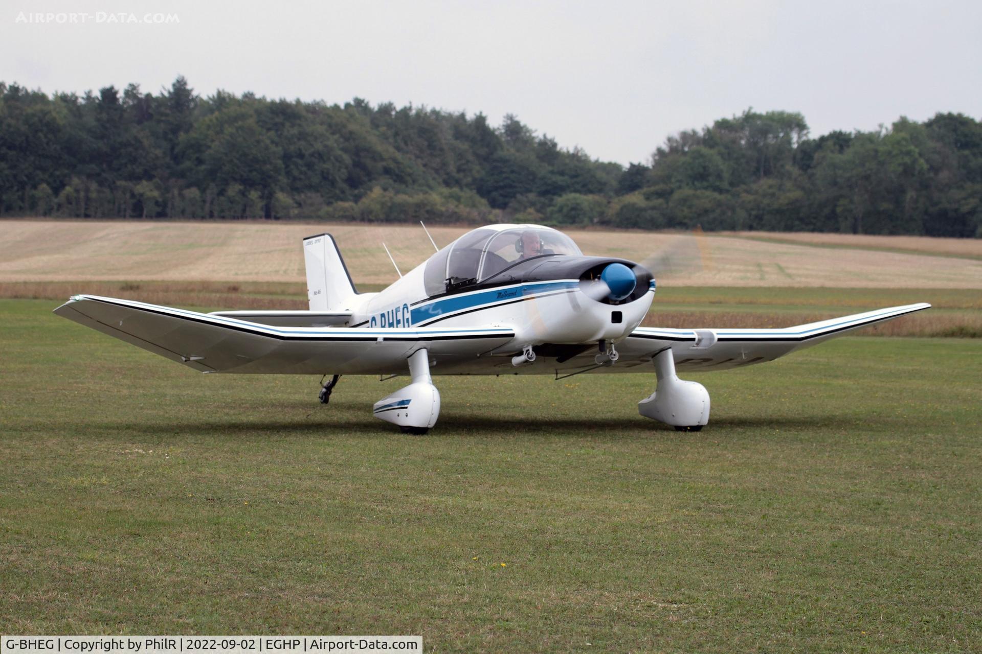 G-BHEG, 1964 SAN Jodel D-150 Mascaret C/N 46, G-BHEG 1964 SAN Jodel D150 Mascaret LAA Rally Popham