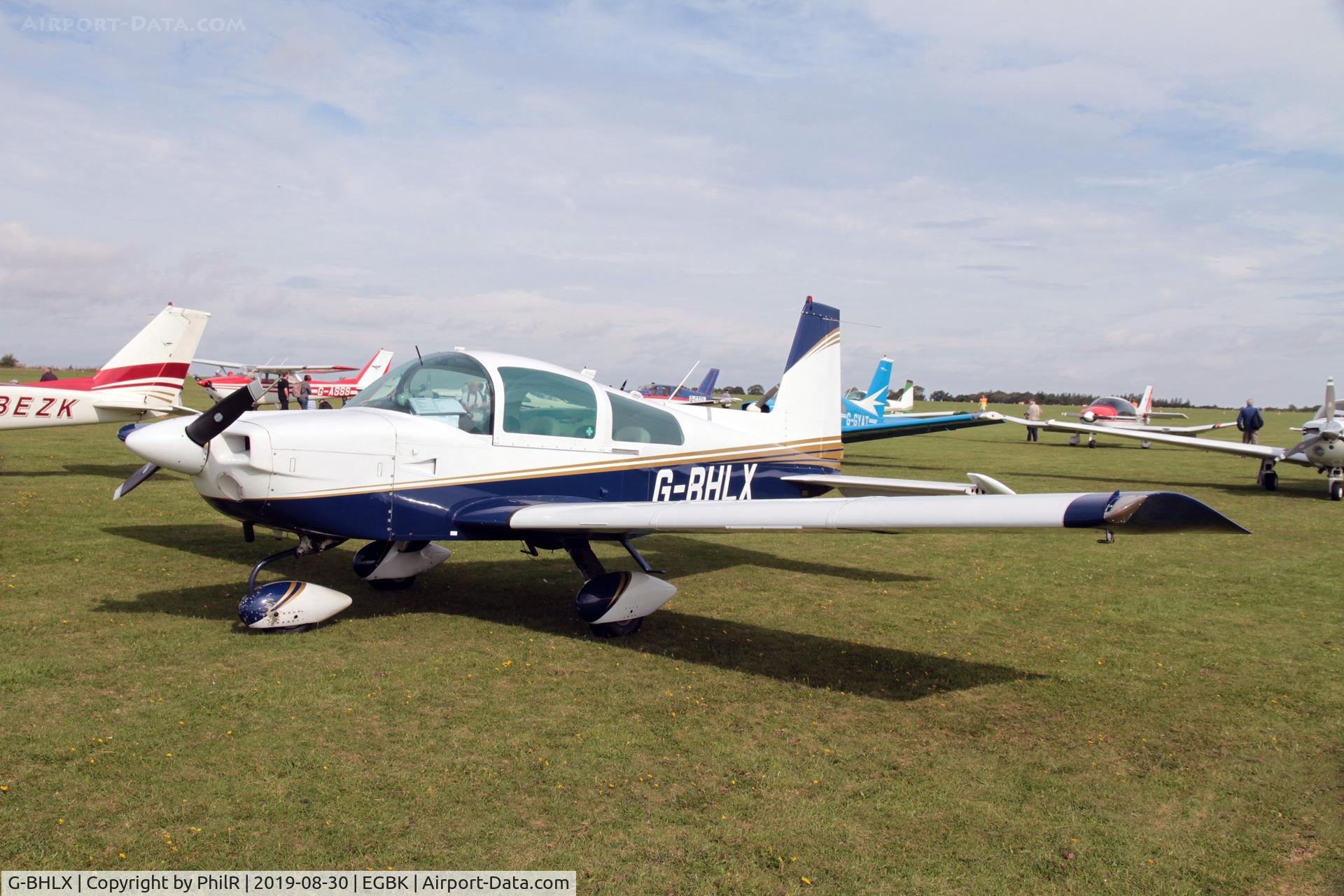 G-BHLX, 1977 Grumman American AA-5B Tiger C/N AA5B-0573, G-BHLX 1977 Grumman AA-5B Tiger LAA Rally Sywell