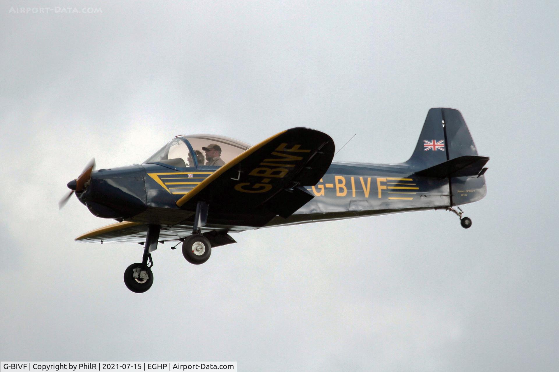 G-BIVF, 1962 Scintex CP-301-C3 Emeraude C/N 594, G-BIVF 1962 Societe Menavia Scintex CP301-C3 Emeraude Popham