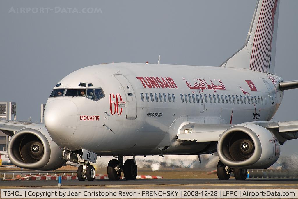 TS-IOJ, 1995 Boeing 737-5H3 C/N 27912, Tunis Air 