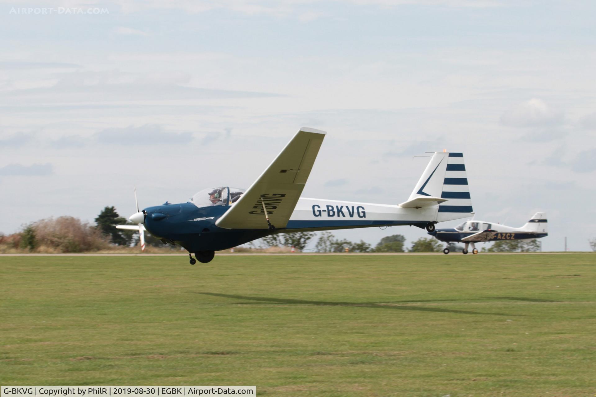 G-BKVG, 1983 Scheibe SF-25E Super Falke C/N 4362, G-BKVG 1983 Schreibe SF25E LAA Rally Sywell