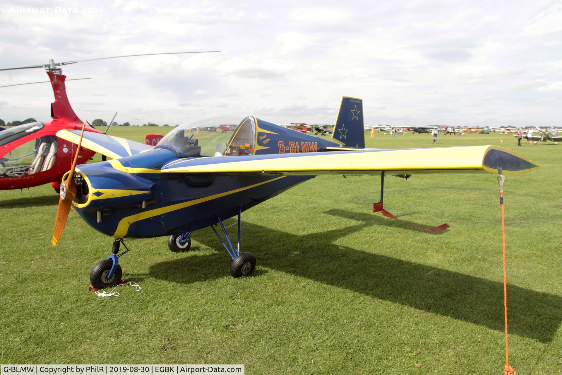 G-BLMW, 1987 Slingsby Tipsy T-66 Nipper 3 C/N PFA 025-11020, G-BLMW 1987 Slingsby Nipper T.66 RA45 Srs 3 LAA Rally Sywell