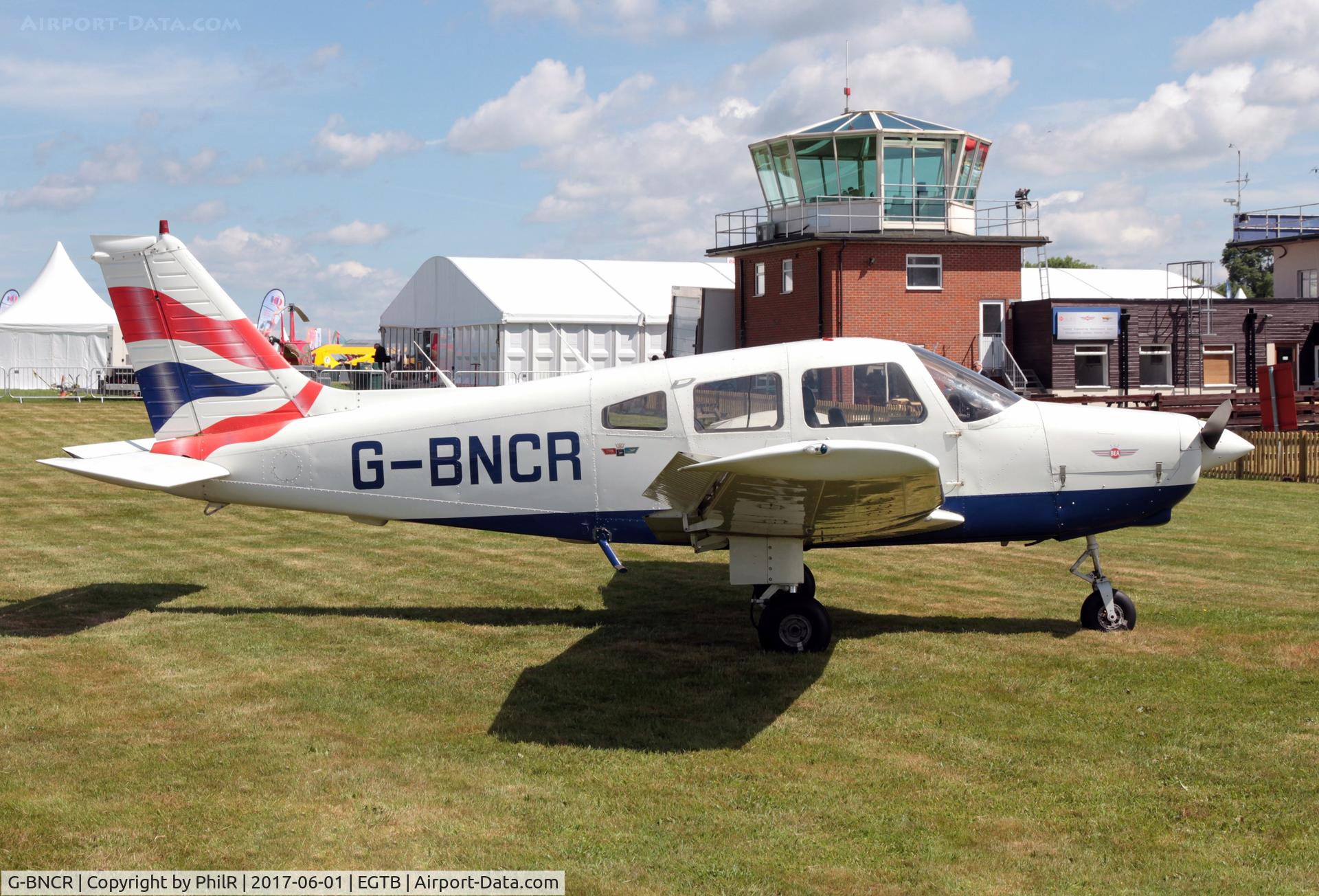 G-BNCR, 1980 Piper PA-28-161 Cherokee Warrior II C/N 28-8016111, G-BNCR 1980 Piper Pa-28 Cherokee Warrior ll Air Expo Booker