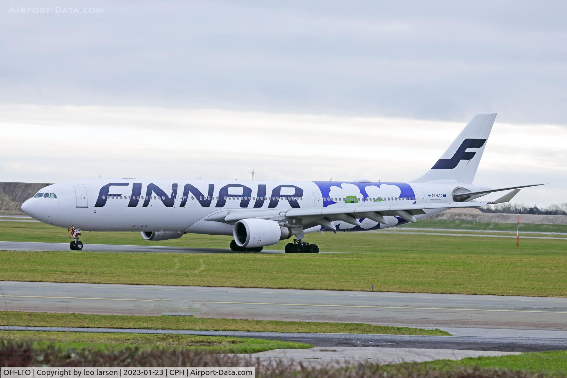 OH-LTO, 2009 Airbus A330-302X C/N 1013, Copenhagen 23.1.2023