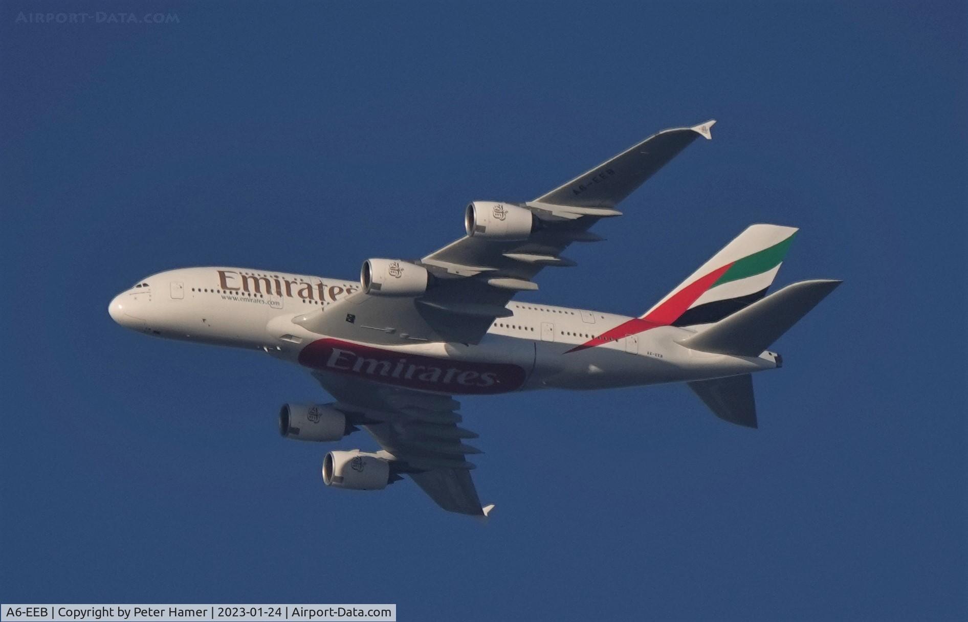 A6-EEB, 2012 Airbus A380-861 C/N 109, Heathrow