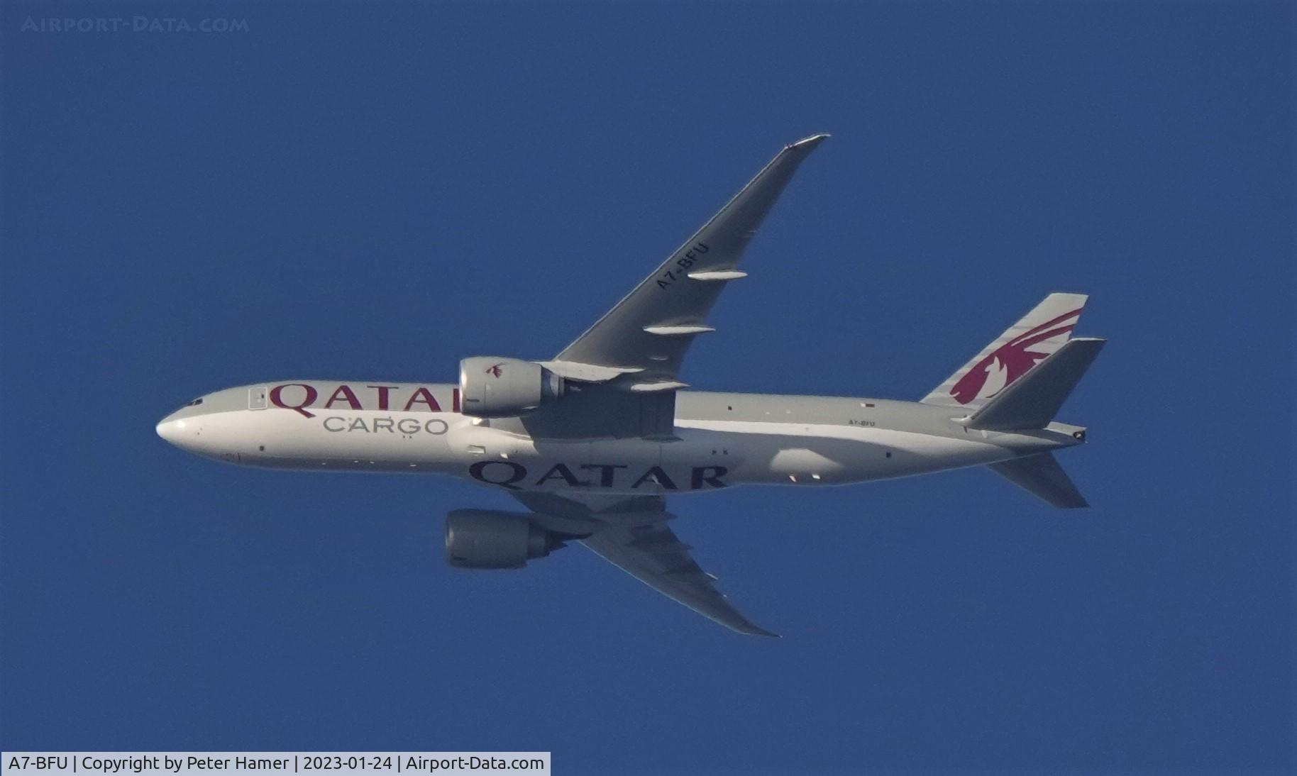 A7-BFU, 2019 Boeing 777F C/N 66339, Heathrow