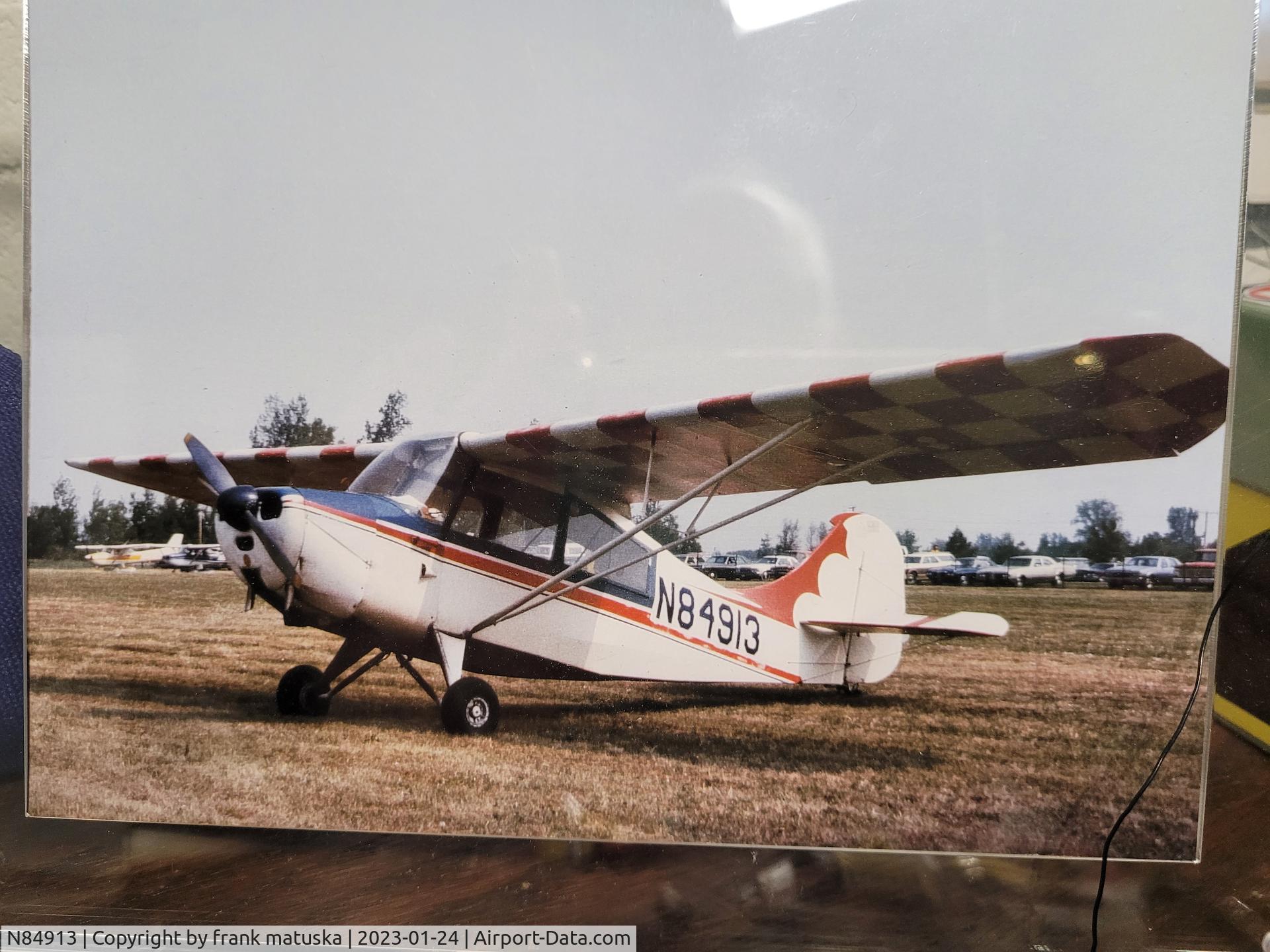N84913, 1946 Aeronca 7BCM C/N 7AC-3635, Rented at Utica