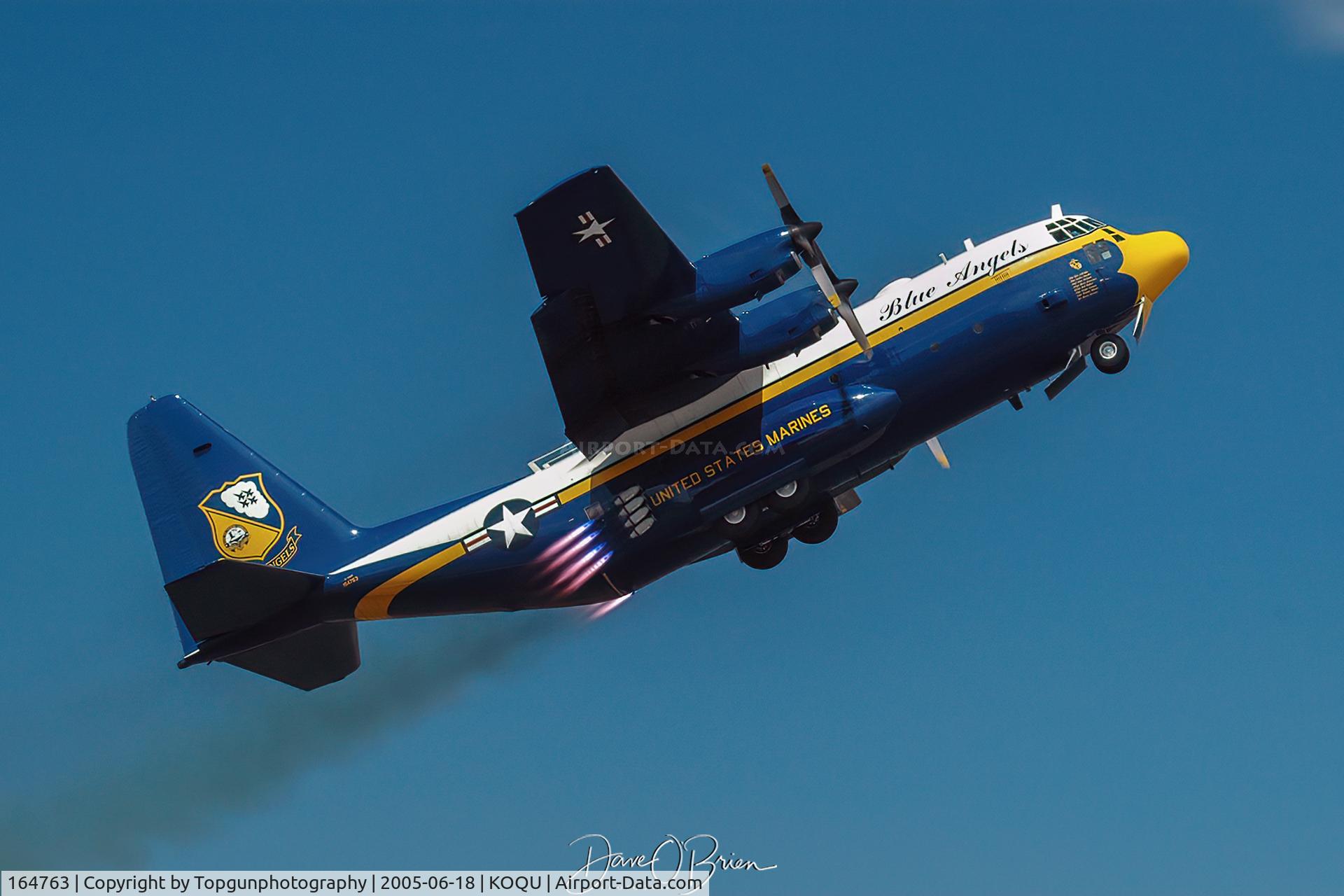 164763, 1992 Lockheed C-130T Hercules C/N 382-5258, Bert in the climb
