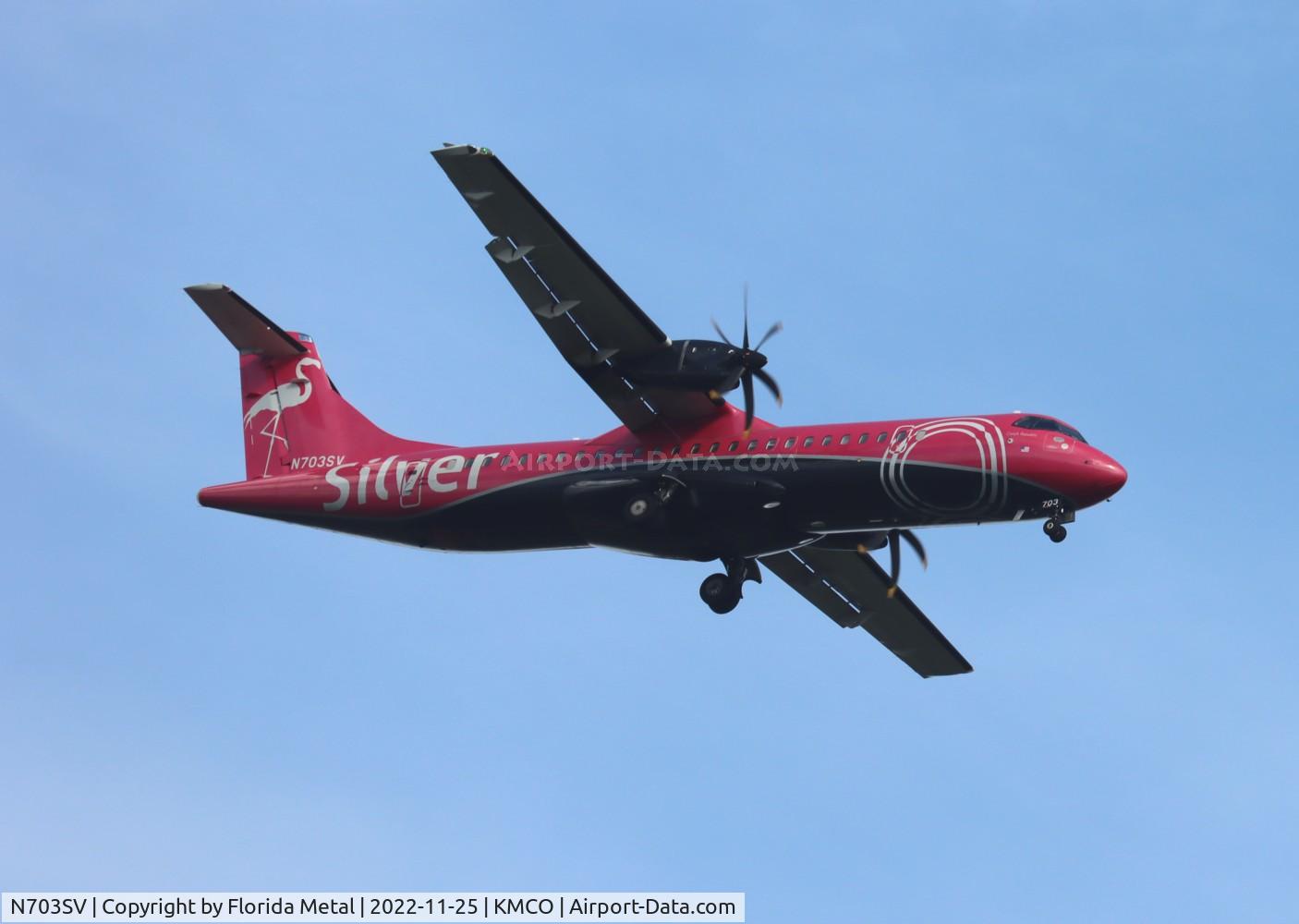 N703SV, 2018 ATR 72-600 (72-212A) C/N 1555, MCO 2022