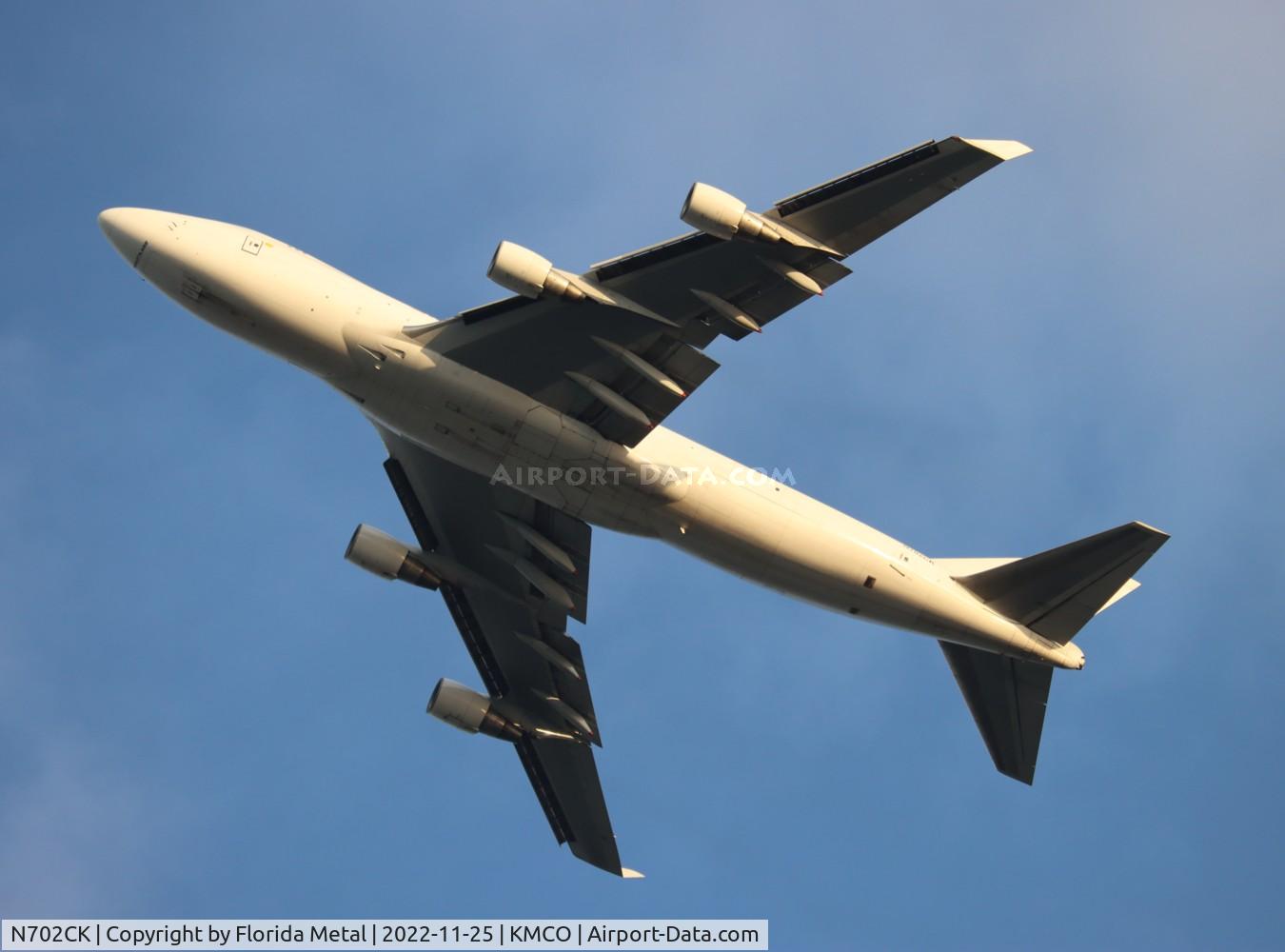 N702CK, 2000 Boeing 747-4B5F/SCD C/N 26411, MCO 2022