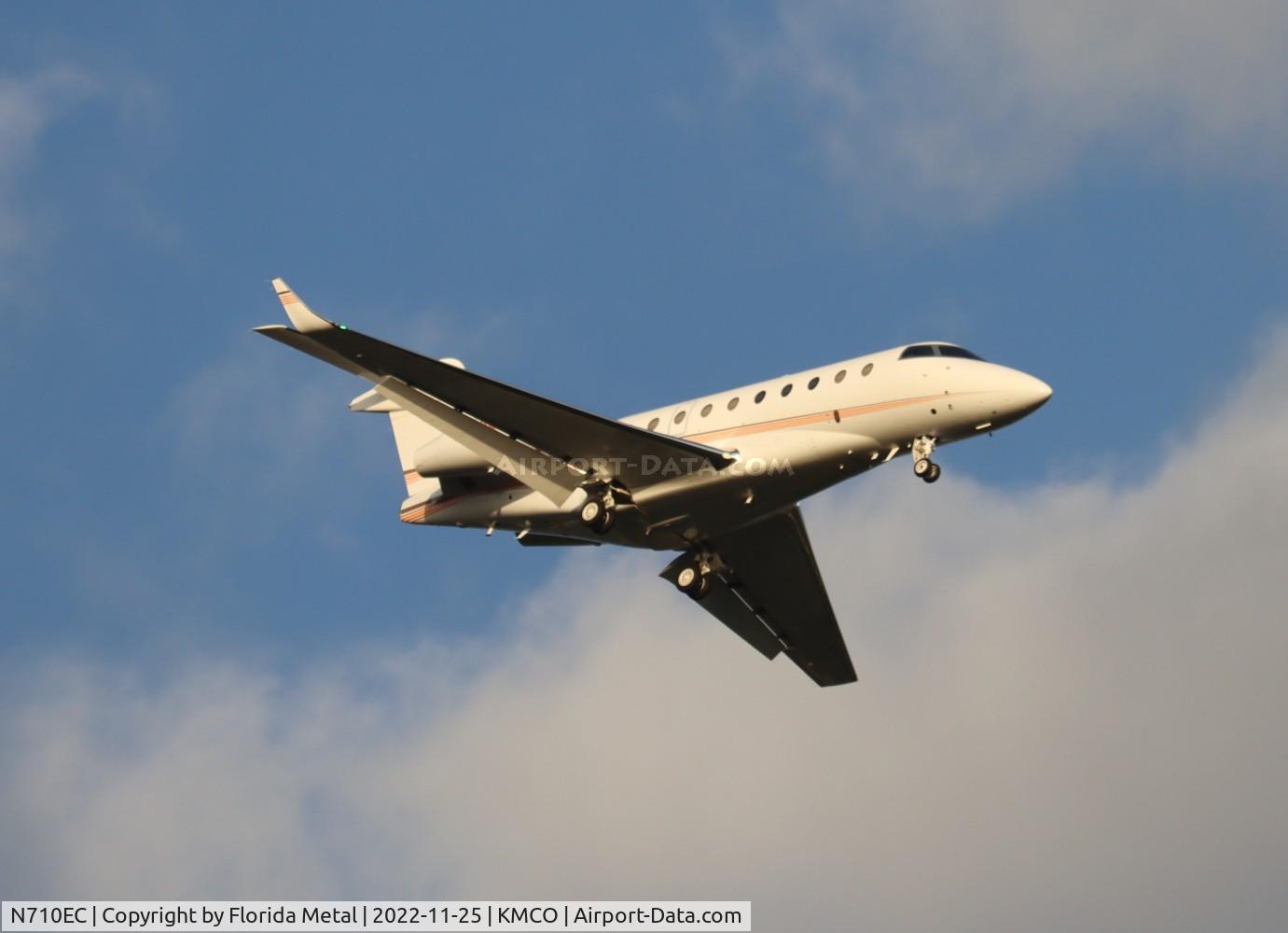 N710EC, 2018 IAI Gulfstream 280 C/N 2153, MCO 2022