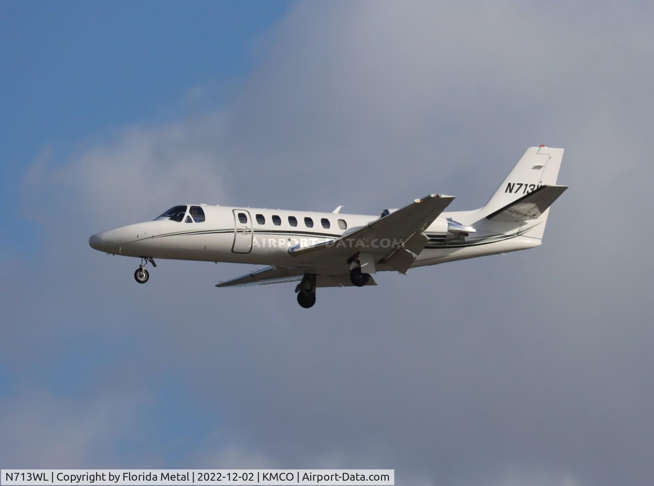 N713WL, 2008 Cessna 560 Citation Encore+ C/N 560-0798, MCO 2022