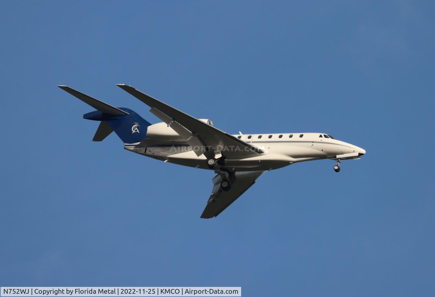 N752WJ, 1997 Cessna 750 Citation X Citation X C/N 750-0034, MCO 2022