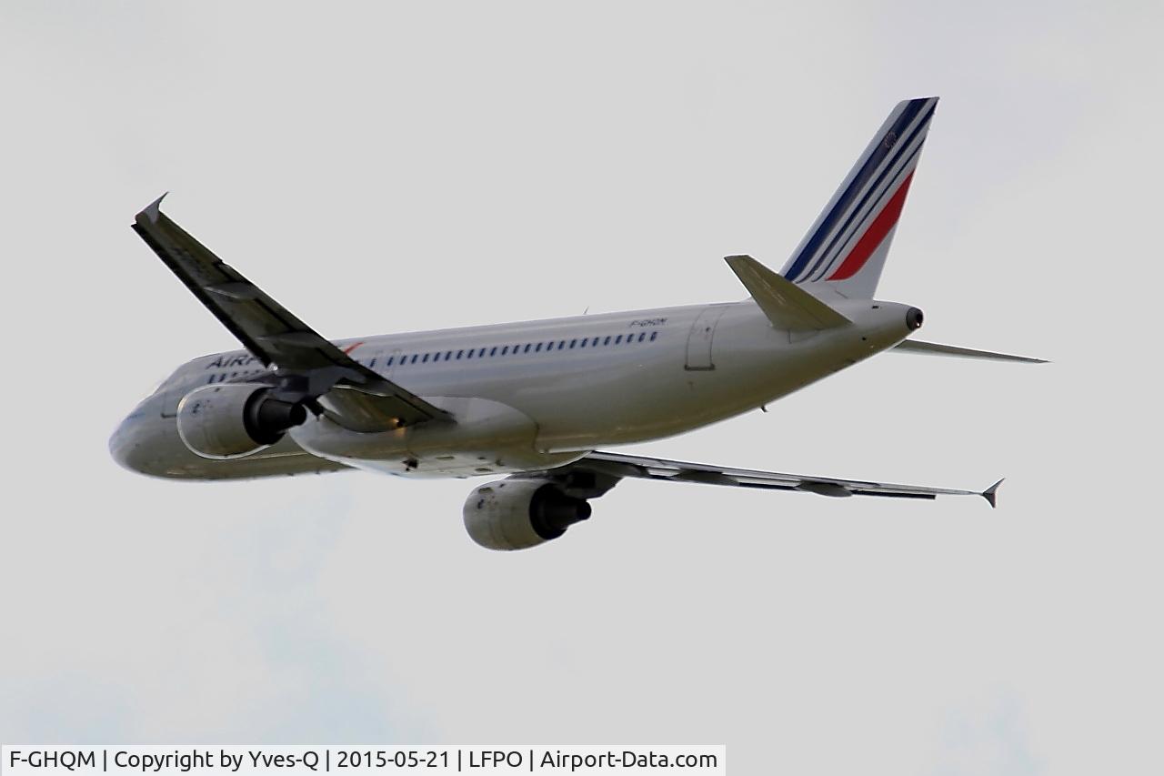 F-GHQM, 1991 Airbus A320-211 C/N 237, Airbus A320-211, Climbing from rwy 24, Paris-Orly airport (LFPO-ORY)