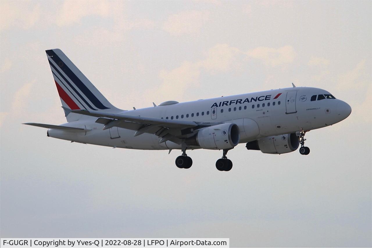F-GUGR, 2007 Airbus A318-111 C/N 3009, Airbus A318-111, On final rwy 06, Paris-Orly airport (LFPO-ORY)