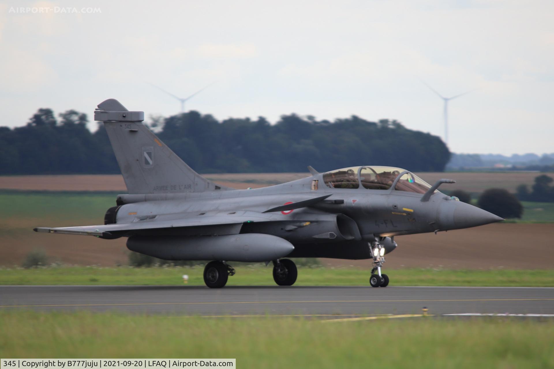 345, Dassault Rafale B C/N 345, at Albert Airshow
