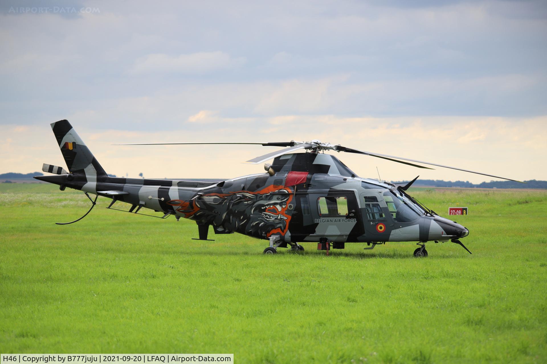 H46, Agusta A-109BA C/N 0300, at Albert Airshow