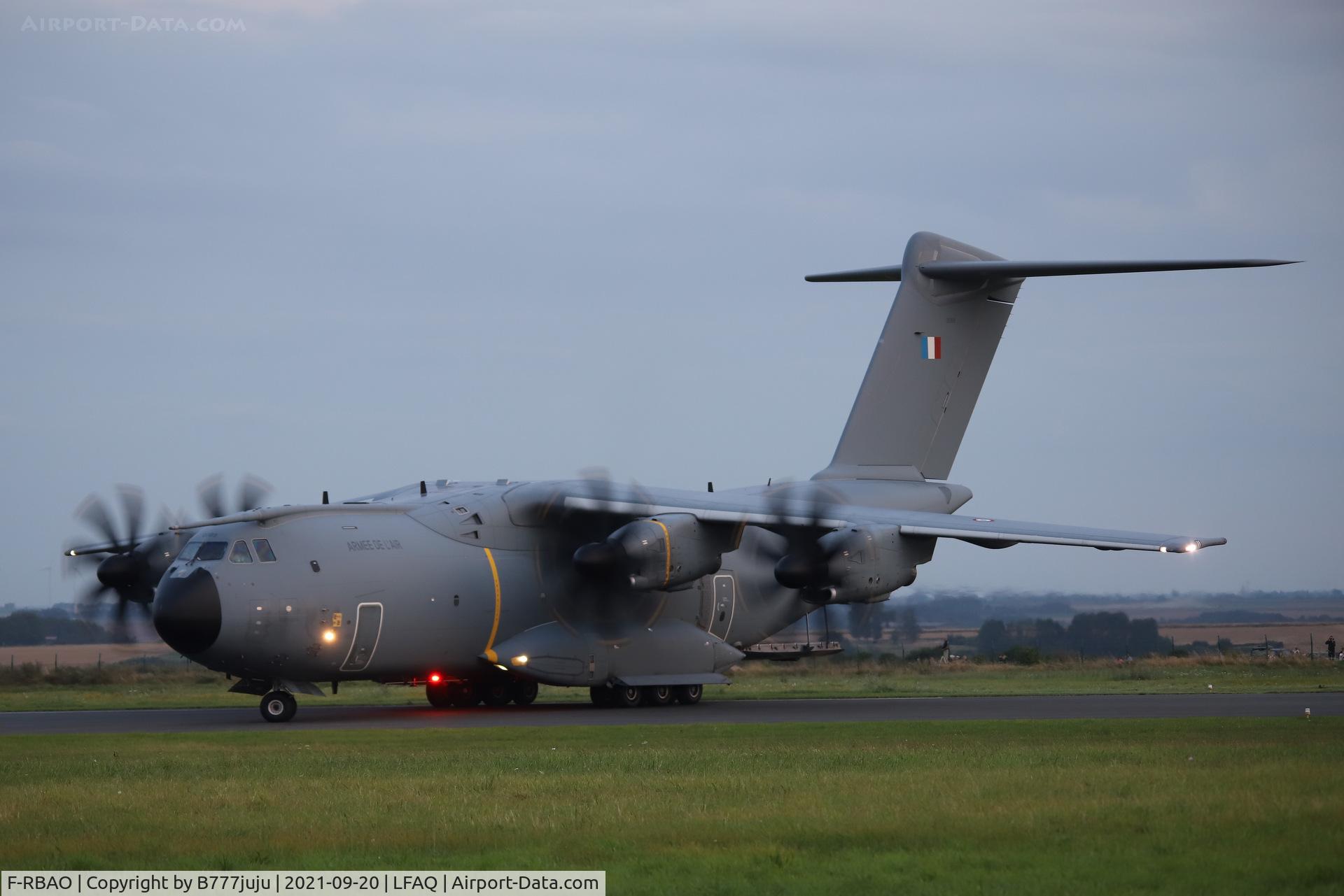 F-RBAO, 2019 Airbus A400M-180 Atlas C/N 089, at Albert Airshow