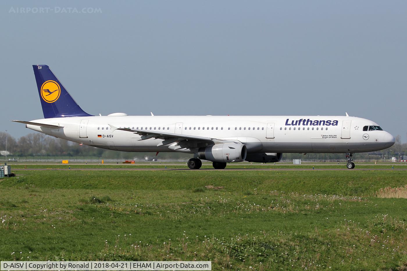 D-AISV, 2009 Airbus A321-231 C/N 4050, at spl