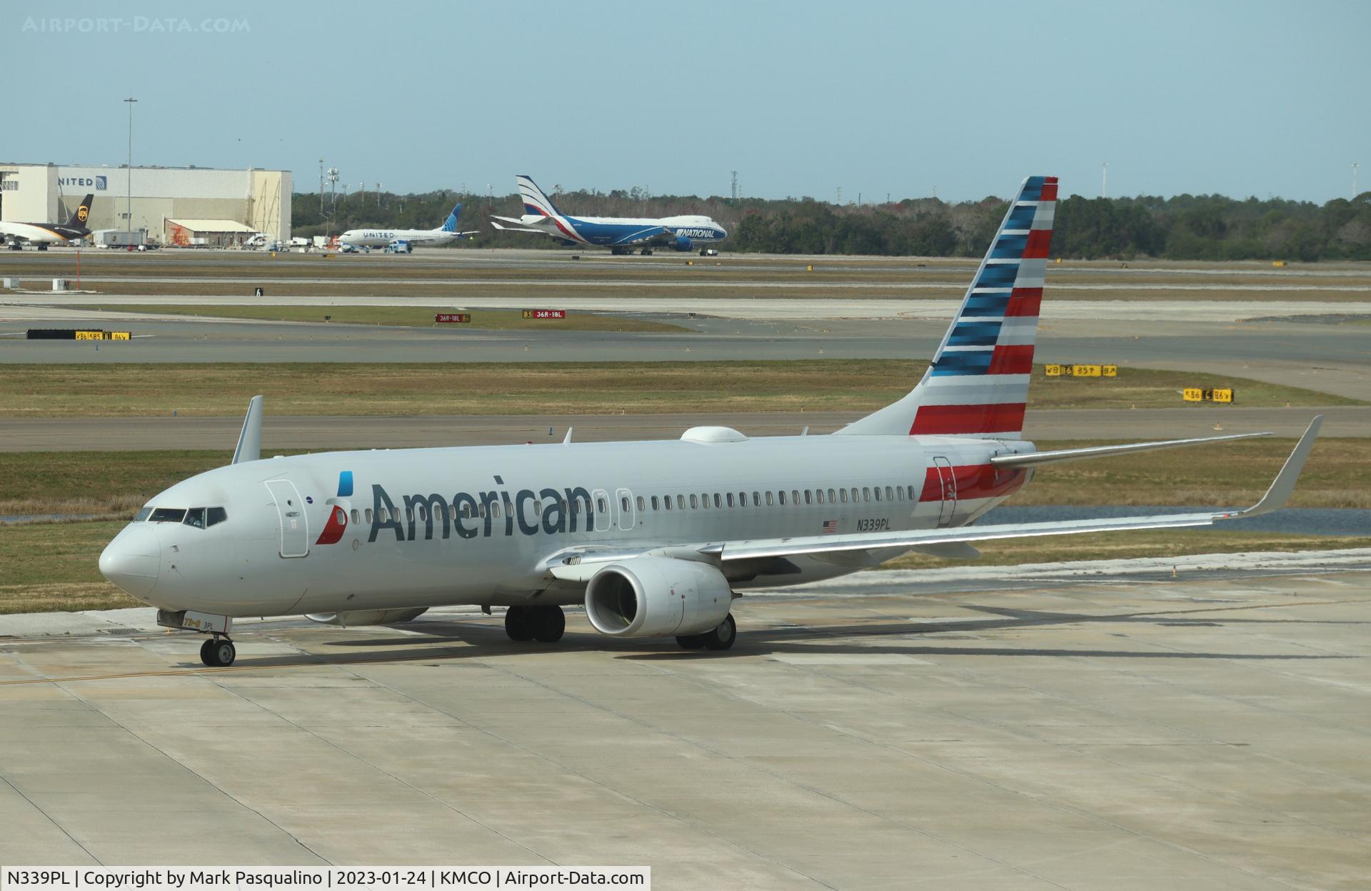 N339PL, 2017 Boeing 737-823 C/N 33346, Boeing 737-823