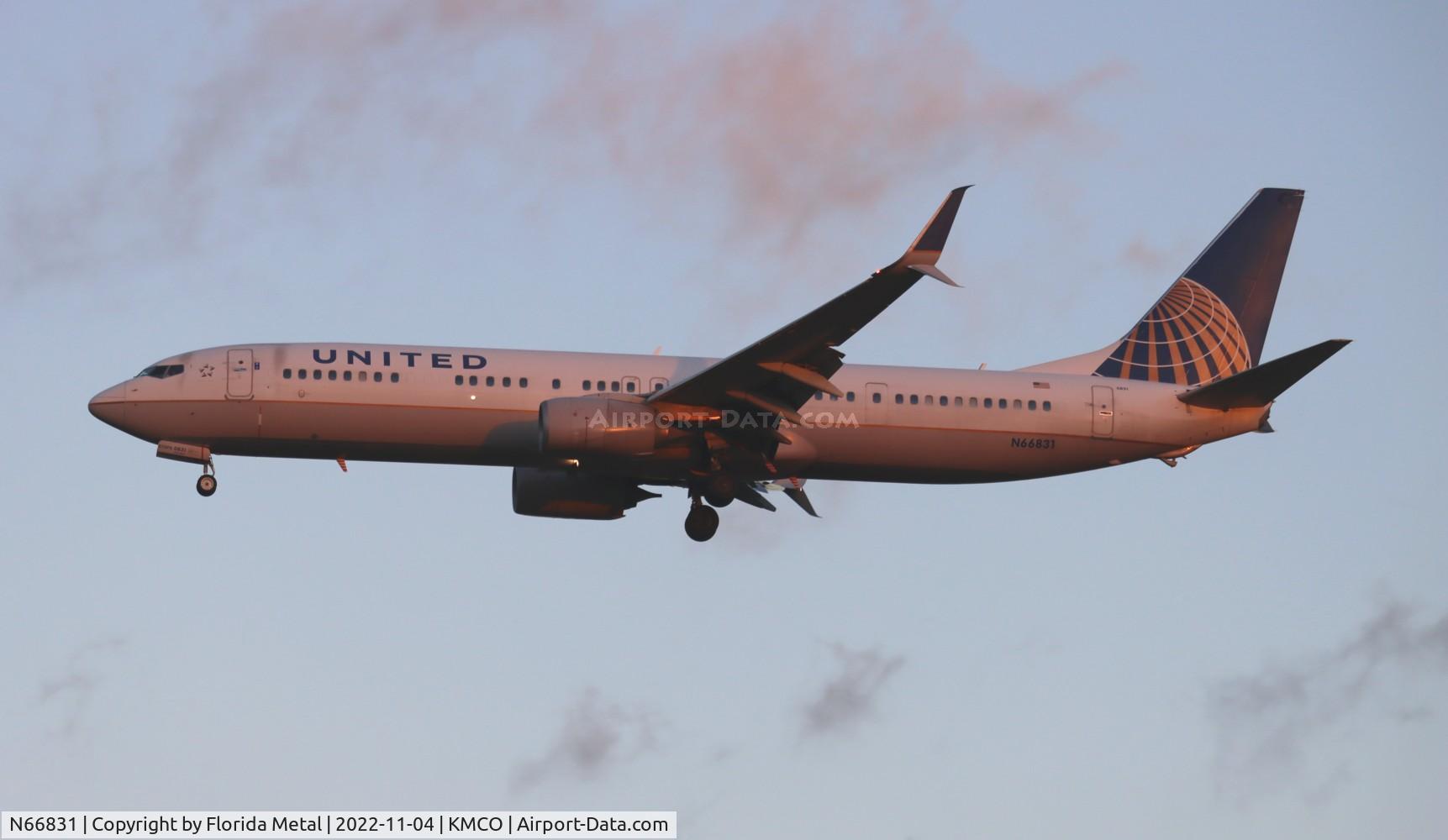 N66831, 2014 Boeing 737-924/ER C/N 44562, MCO 2022