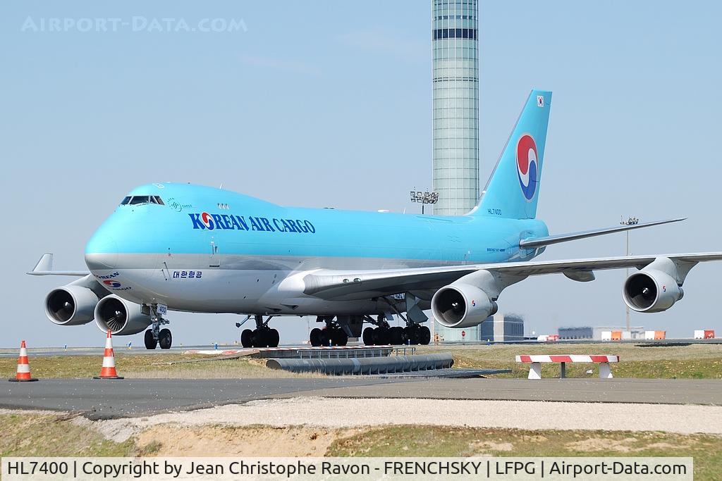 HL7400, 2001 Boeing 747-4B5F/SCD C/N 26414, Korean Cargo